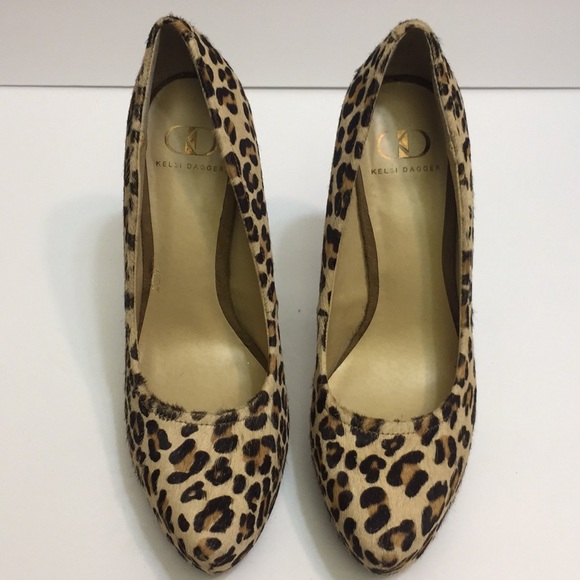 Kelsi Dagger Brett’s Leopard Heels. 8 1/2 - Picture 3 of 7